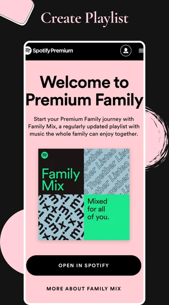Spotify premium App screenshots