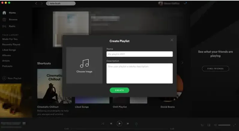 how to create spotify playlist1