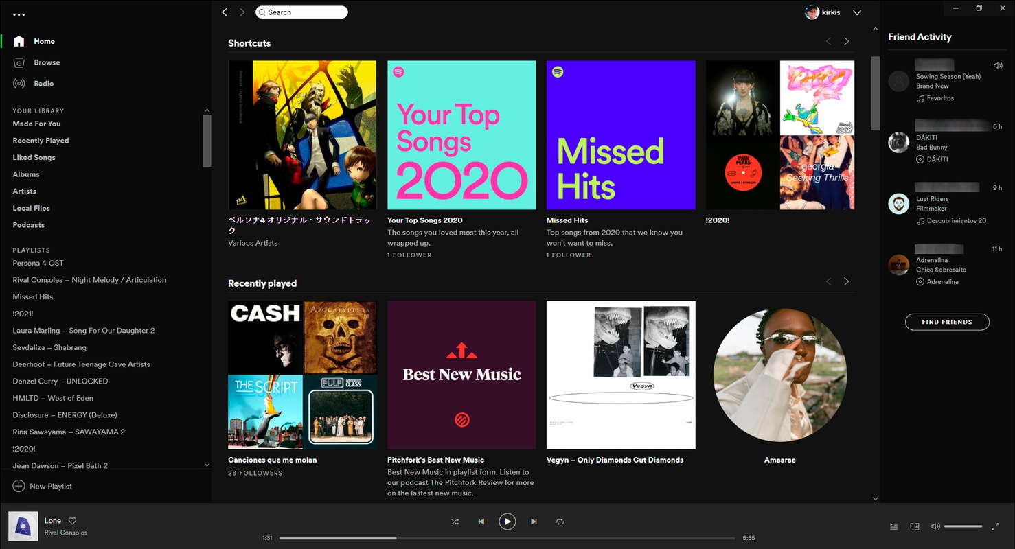 spotify for PC